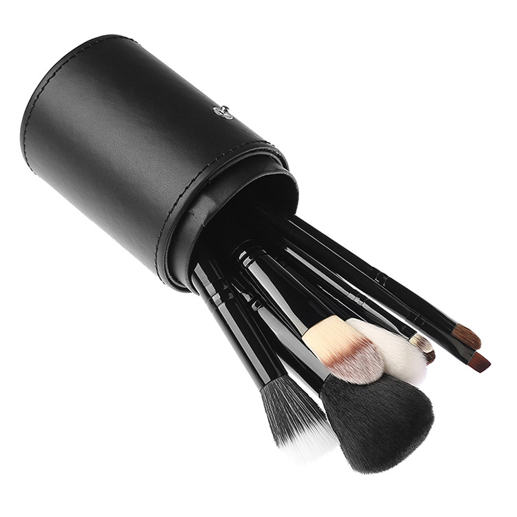 Wholesale of foreign trade quality products: 12-piece makeup brushes, wool cylinder makeup brush sets, 12-piece cylindrical makeup brushes, makeup tools undefined
