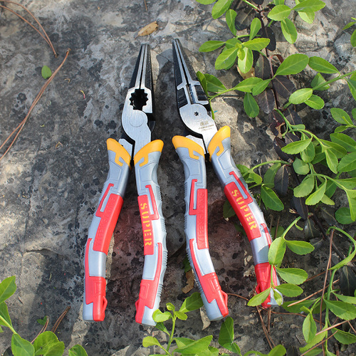 Hardware tools wholesale eight-inch vise household pliers pointed nose pliers oblique nose wire pliers oblique nose pliers wire pliers