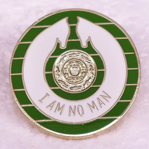 The Lord of the Rings Arwen Quote Brooch Enamel Metal Badge