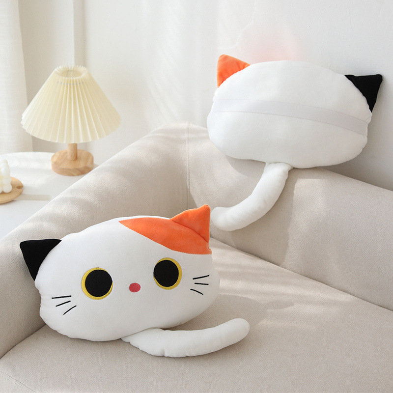 Cartoon Cat Car Headrest Pillow 6