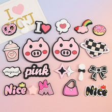 PINK�ۼt�i�i��ͨ�tĘС�iDIY��ͯˮ����ˢ���Ӽ�ë�q��Ь耳װ�
