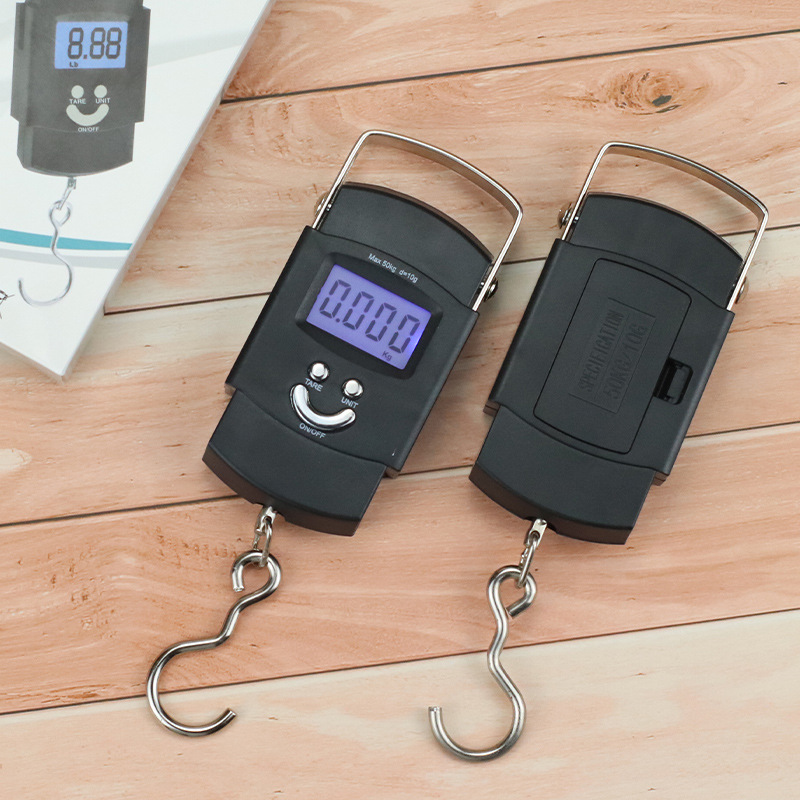 Portable Electronic Fishing Scale With Digital Hanging Display_voghion.com