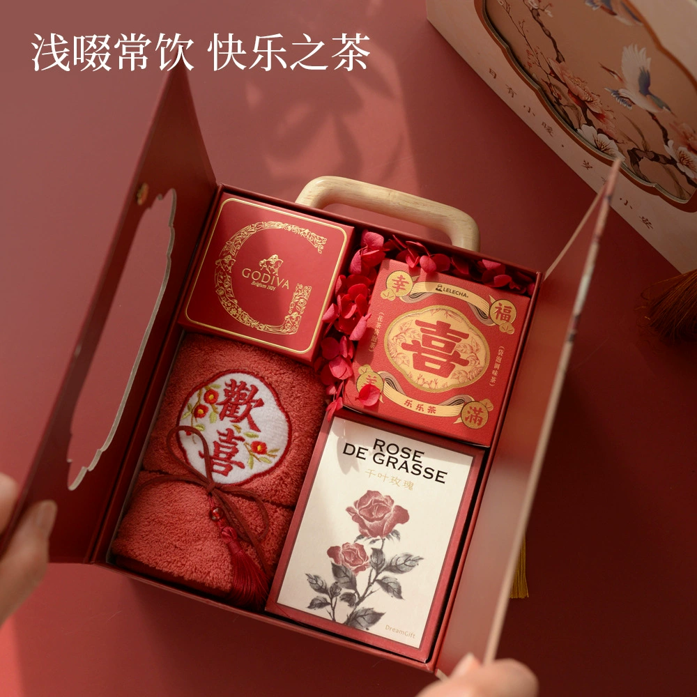 Xixi Tea Lelecha Lele чай, практичные свадебные подарки для подружек невесты, сладкий чай в булочках, подарки для возвращения гостей