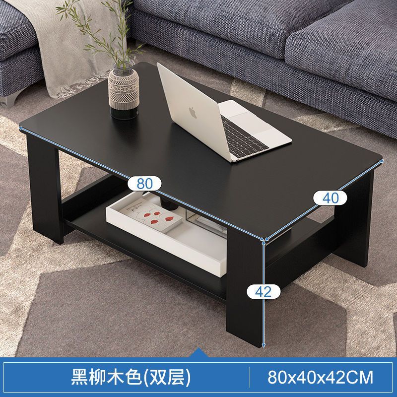 Mesa de té para el hogar, sala de estar, mesa de té simple, creativa moderna, tabla de piso, dormitorio de borde redondo, mesa de segundo piso