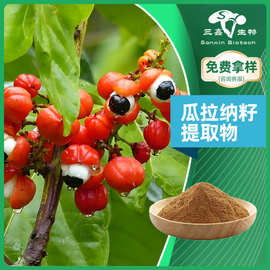 瓜拉纳提取物22% 水溶性食品级香精香料 瓜拉纳浓缩粉 量大价优
