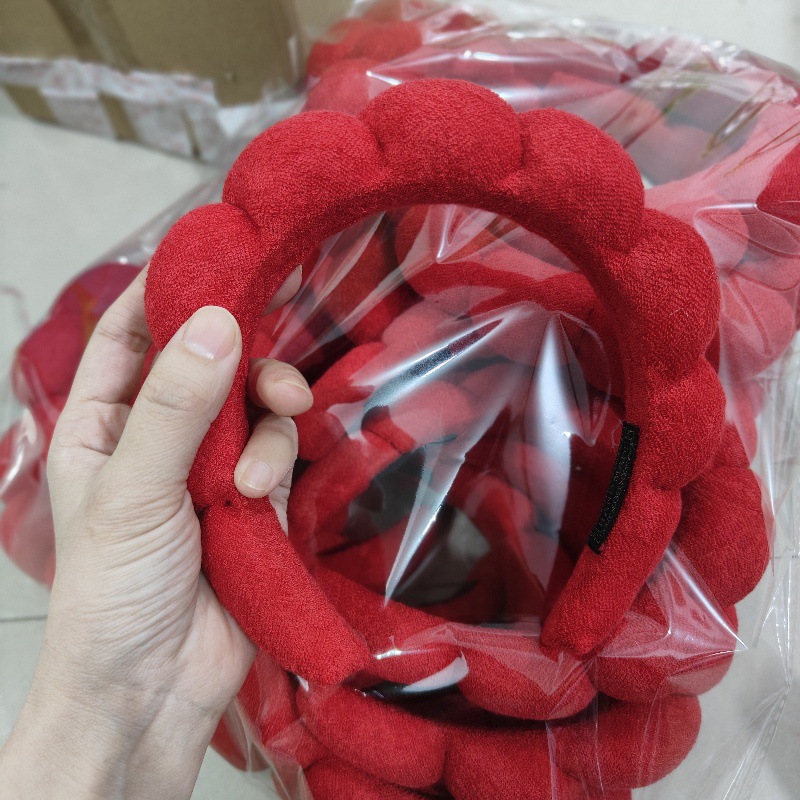 Nube transfronteriza cabello abrazadera de agarre conjunto de huevos multicolores flores de agarre abrazadera de gran tamaño correa de muñeca impermeable al por mayor