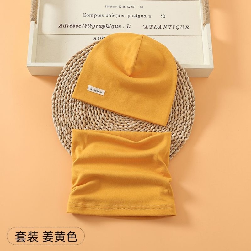ベビー帽子とスカーフの2点セット秋冬春秋薄手冬ベビーナイトキャップ幼児新生児帽子|undefined