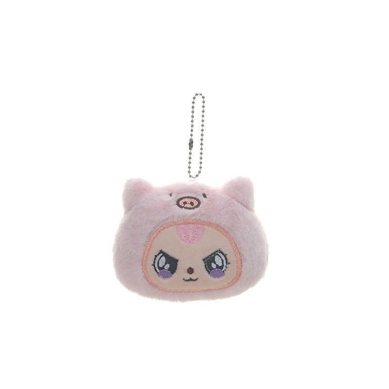 Plush cartoon keychain, pendant, doll for students, bag accessory