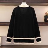 2025春季新款大码女装小香风毛衣胖妹妹针织开衫外套打底衫63330，女装针织衫/毛衣，变形策服饰