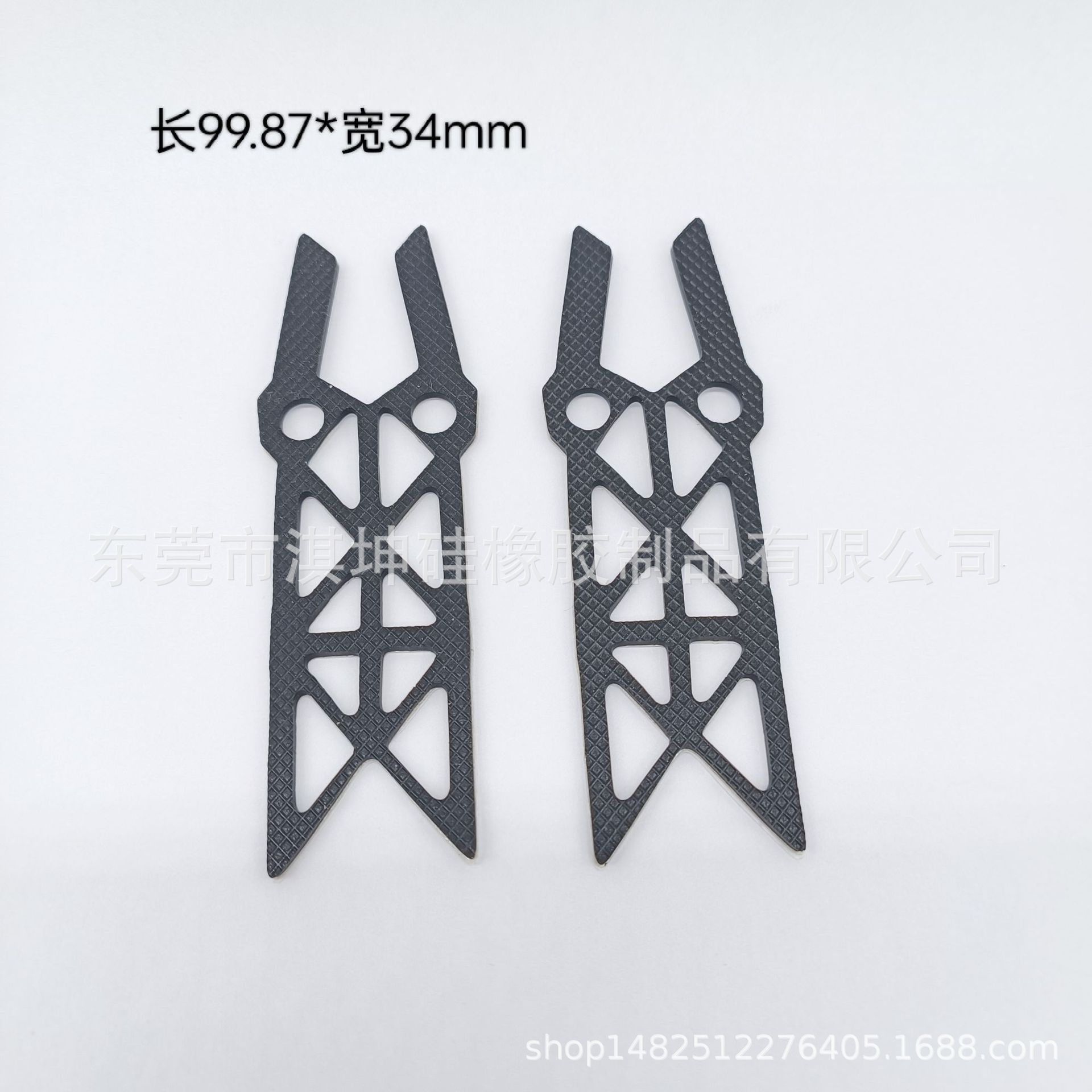 航拍无人机电池防滑垫 MAK4 硅胶7寸格纹防滑垫片带背胶固定APEX