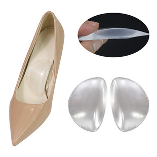 Semi-Circular Arch Pad, High-Heeled Shoes, Foot Pad, Cross-Arch Support, Half-Size Pad, Soft Shock-Absorbing Pad, Triangular Sole Pad