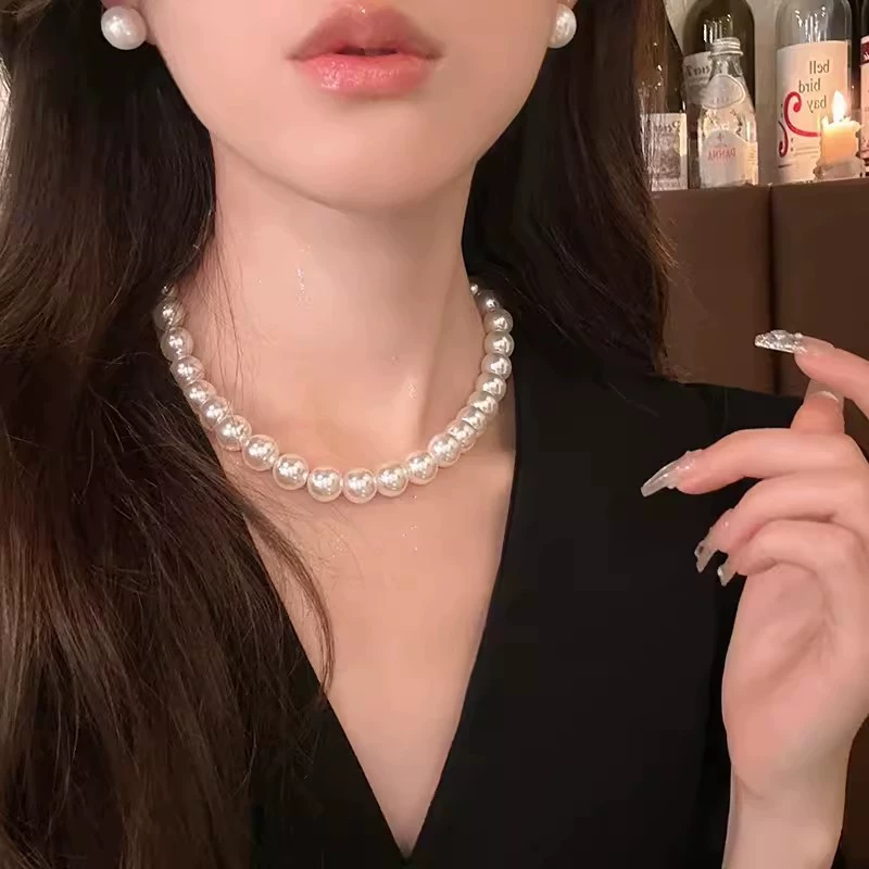 Различные методы ношения ниши легкая роскошная длинная многослойная жемчужная цепочка свитера