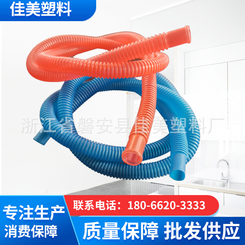 阻燃排水塑料双壁波纹管 穿线塑料波纹管 塑料波纹管出口批发