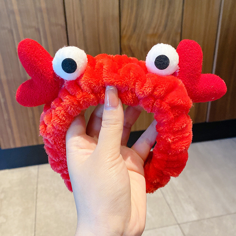 Pelusa para lavar la cara de la banda de cabello para las mujeres 2025 nueva máscara especial antideslizante no girar cinturón de cabello lindos toque de cabello