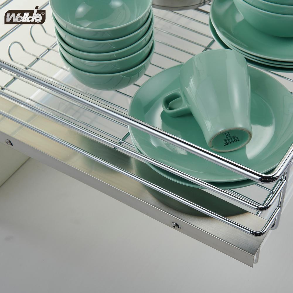 Welldo纬东 厨房地柜抽屉式炉体拉篮橱柜抽屉式炉台拉篮平拉篮
