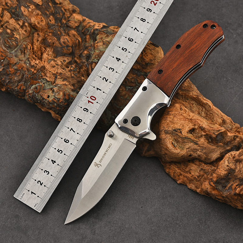 厂家批发不锈钢折叠刀随身户外折刀便携野营求生防身刀户外刀具