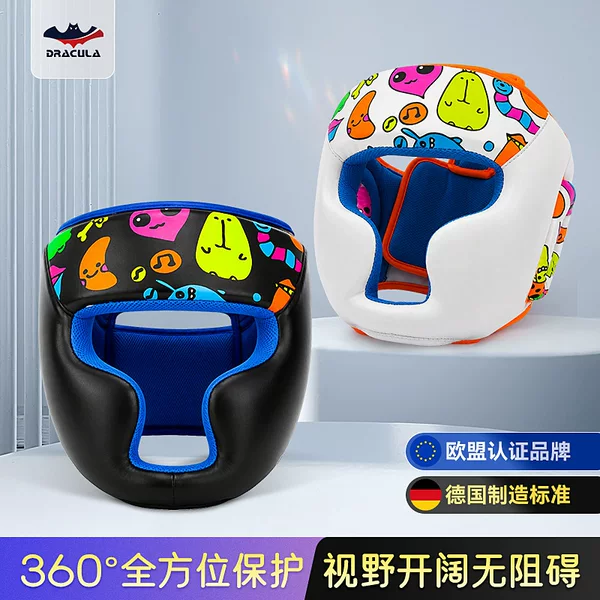Children's Head Protection Gear Set for Boxing, Sanda, Fighting, and Combat Training and Competition for Boys and Girls