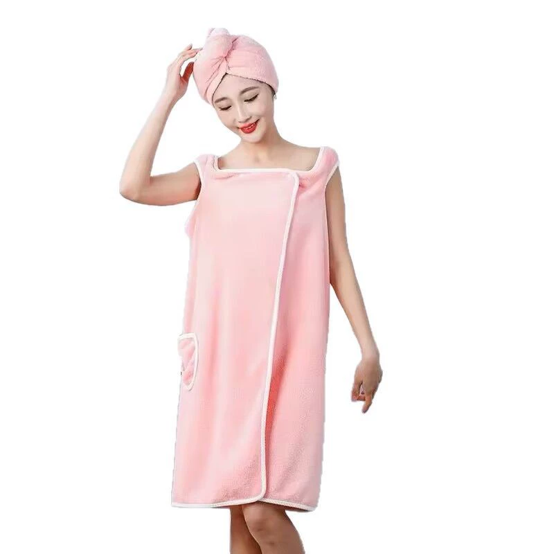 Банное полотенце, хлопок, быстрое впитывание, халат для домашнего использования, моделирующий эффект, для салонов красоты