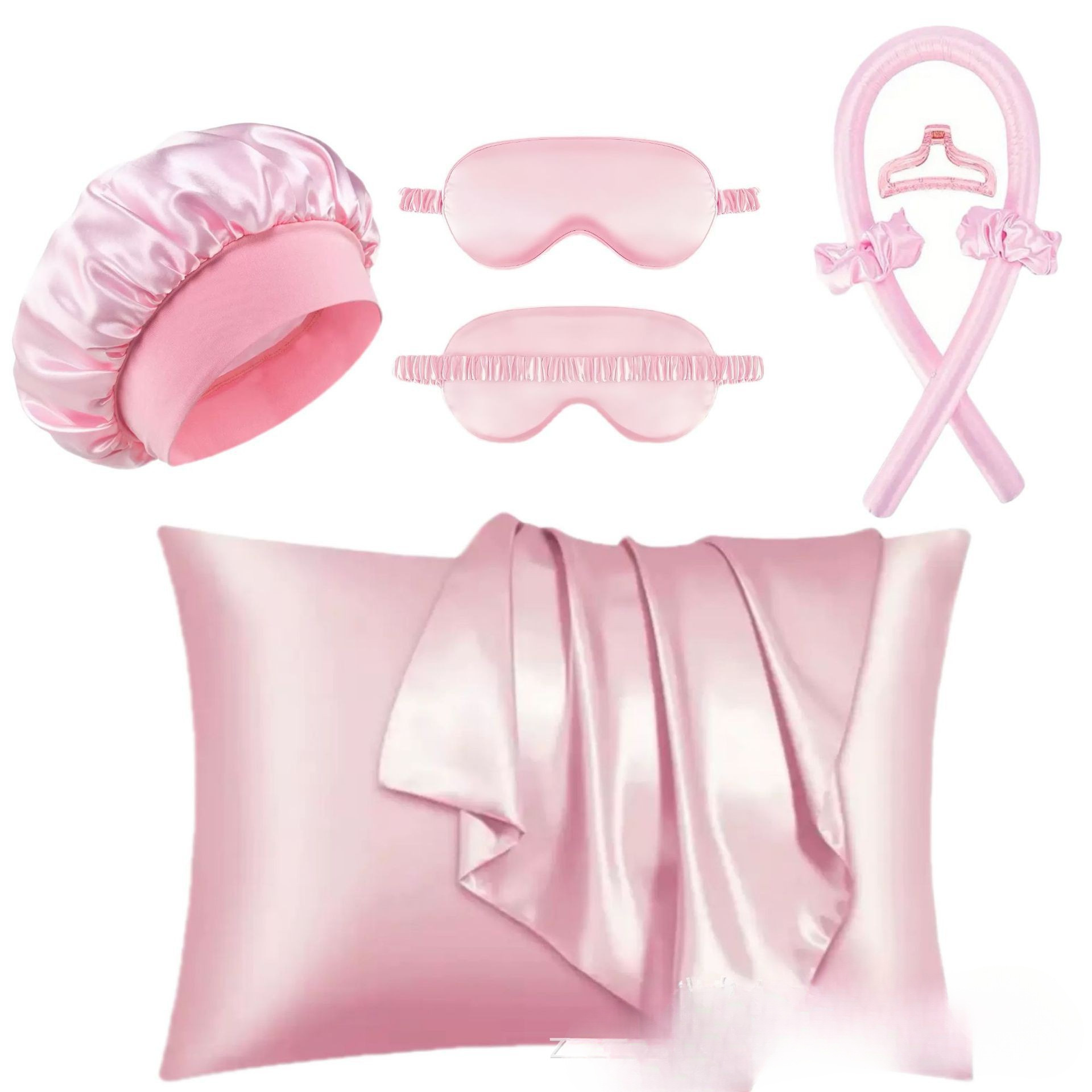 Transfronterizos Amazon venta caliente no caliente rizos varillas de pelo perezoso verano fresco sedoso multi-pieza juego rizos peluquería maquillaje dios