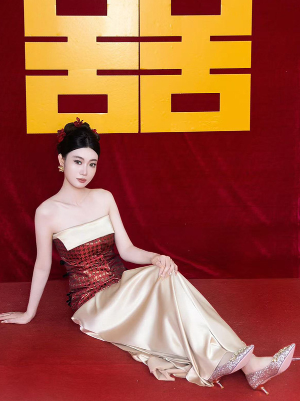 新娘礼服2025新款小个子高端结婚敬酒服订婚礼服新中式婚服嫁衣|undefined
