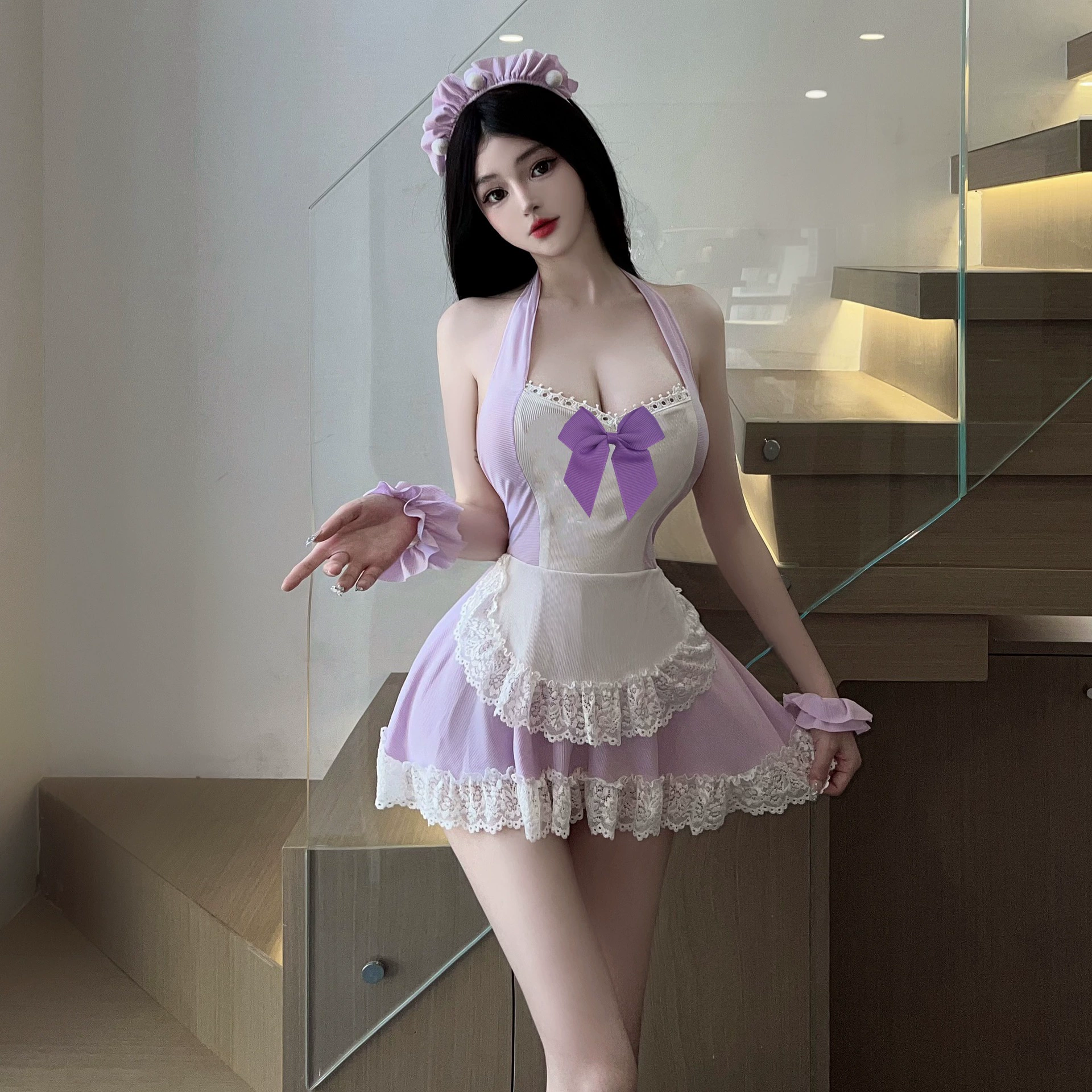 Комплект мейд-стюардесс, sexy_uniform, один размер подходит всем, несколько стилевых кодов