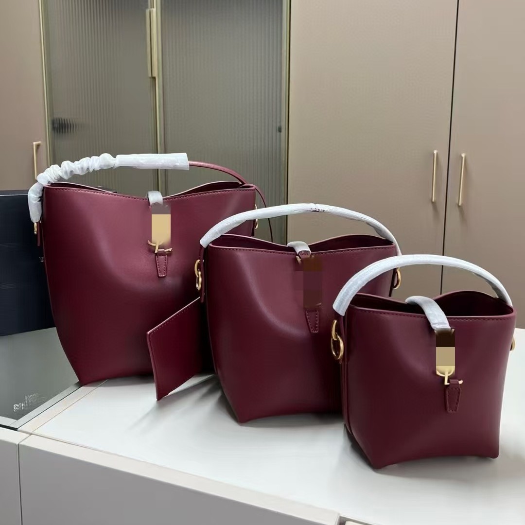 Cross-Border New Hand-Held Bucket Bag for Women, High-Looking, Fashionable, Versatile, Popular, Simple Cross-Body Bag