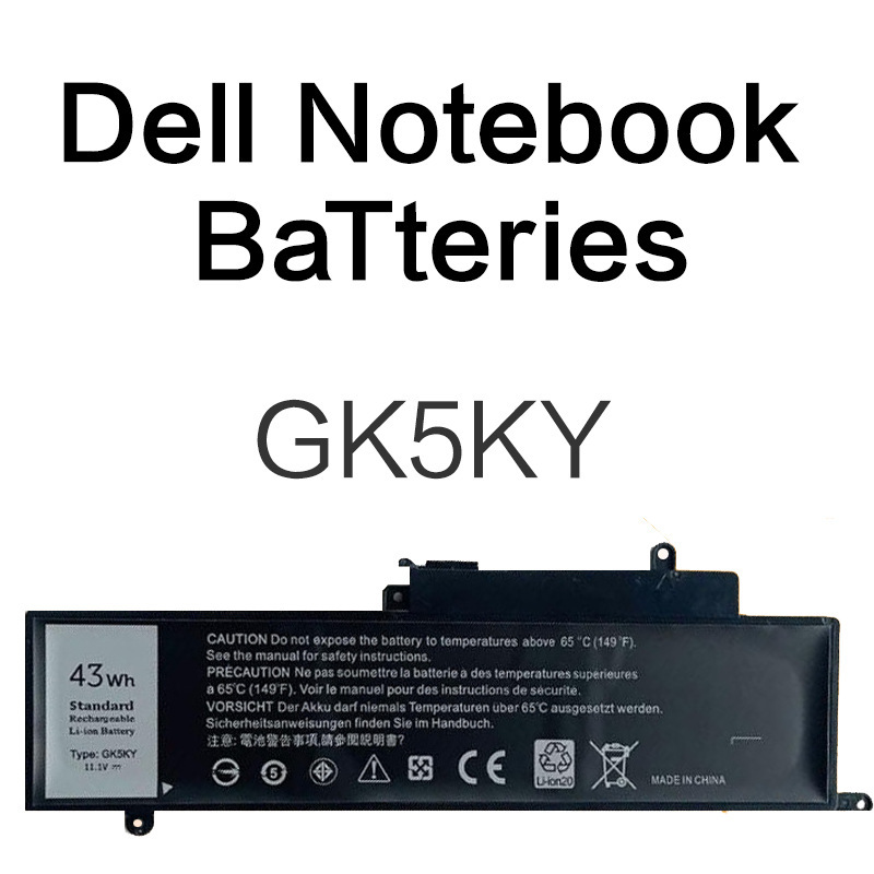 Gk5Ky 4000Mah Laptop Battery Suitable for Dell E5470 E5570 M3510 All Series