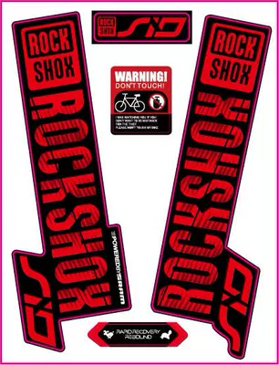 2018 LYRIK ROCK-SHOX, Body sticker - 29