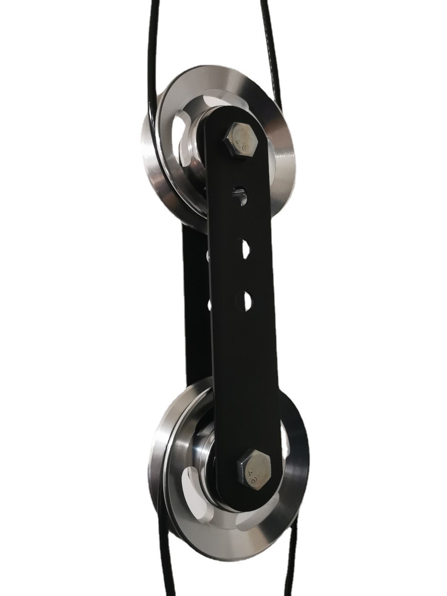 健身器材滑轮连接轮双滑轮转向轮动滑轮