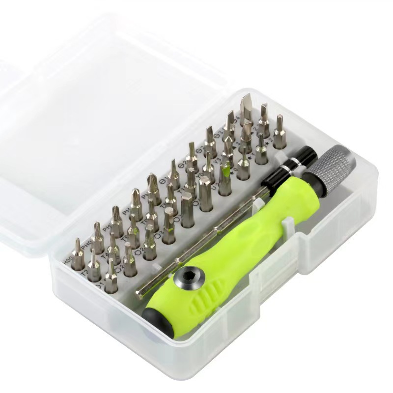 32-in-one Multi-function Screwdriver Set Mobile Phone Disassembly Repair Tool One-cross CRV Multi-purpose Screwdriver Bit