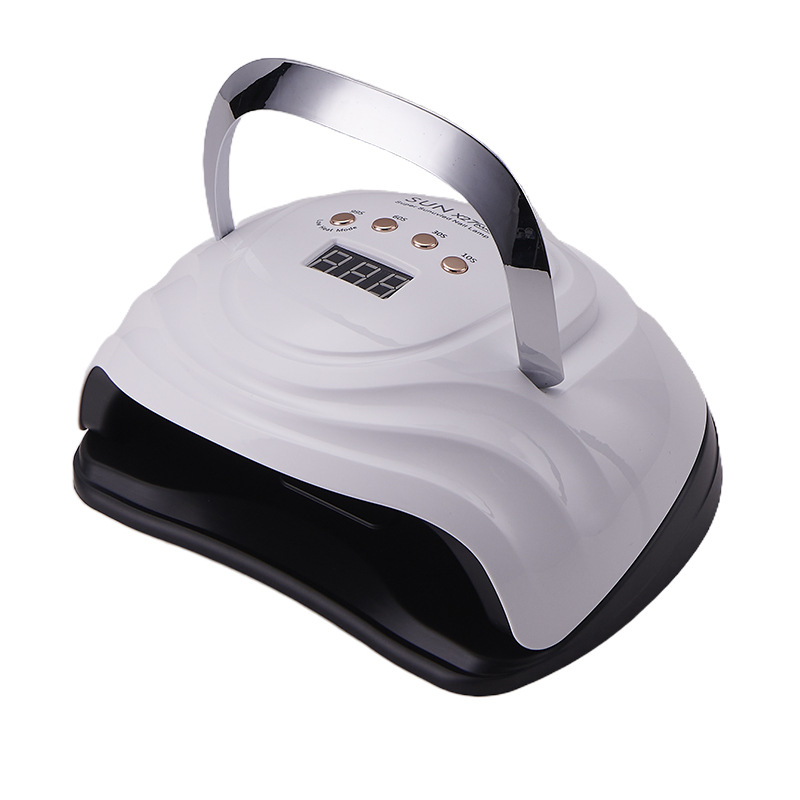 Lámpara de manicuras transfronteriza de alta potencia 380W con lámpara de pegamento de manicuras portátil, lámpara de horneado de manicuras, lámpara de fototerapia inteligente especial para secado rápido