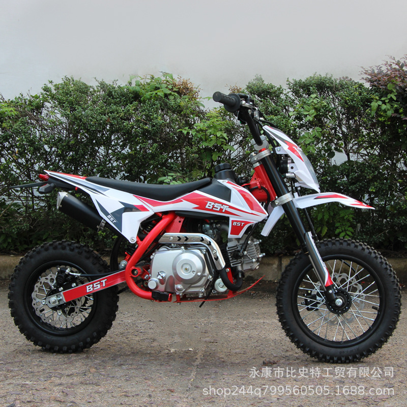 motocicleta de dos ruedas de gasolina 70CC, motocicleta de campo para adultos, bicicletas de pit, bicicletas de montaña de pequeño salto