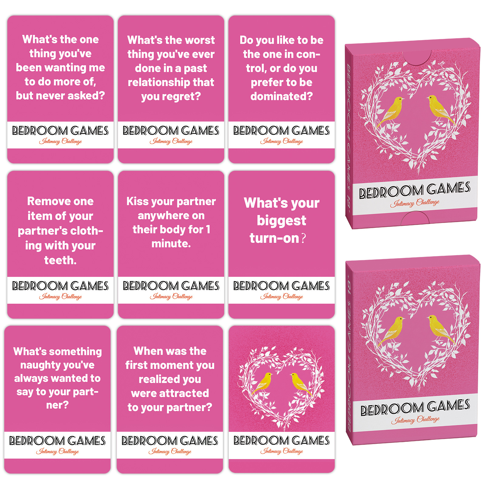 Couple Conversation Card Set For Intimate Date Night Games_voghion.com