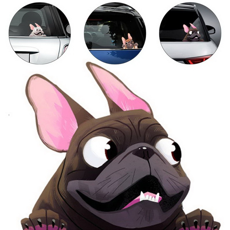 Three dimensional cartoon waterproof sticker with animals