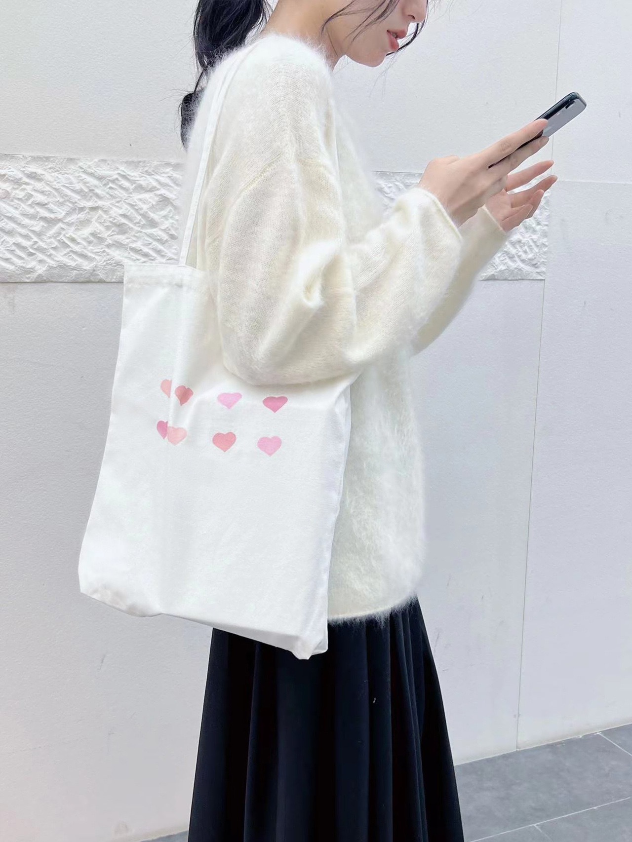 Ventas Directas de fábrica Nueva bolsa de lona bolso de hombro de gran capacidad bolso de mano Estudiante Libro de clase bolsa de mensajero