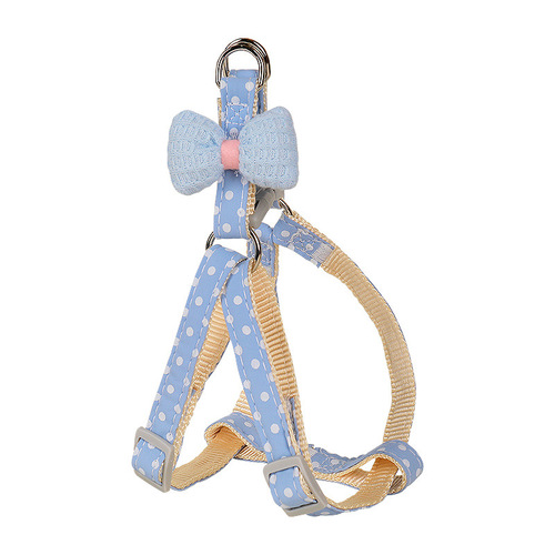 Pet Dog Cartoon Leash Anti-Escape Teddy Bichon Chest Back Dog Walking Chain Outdoor Breathable Pet Supplies
