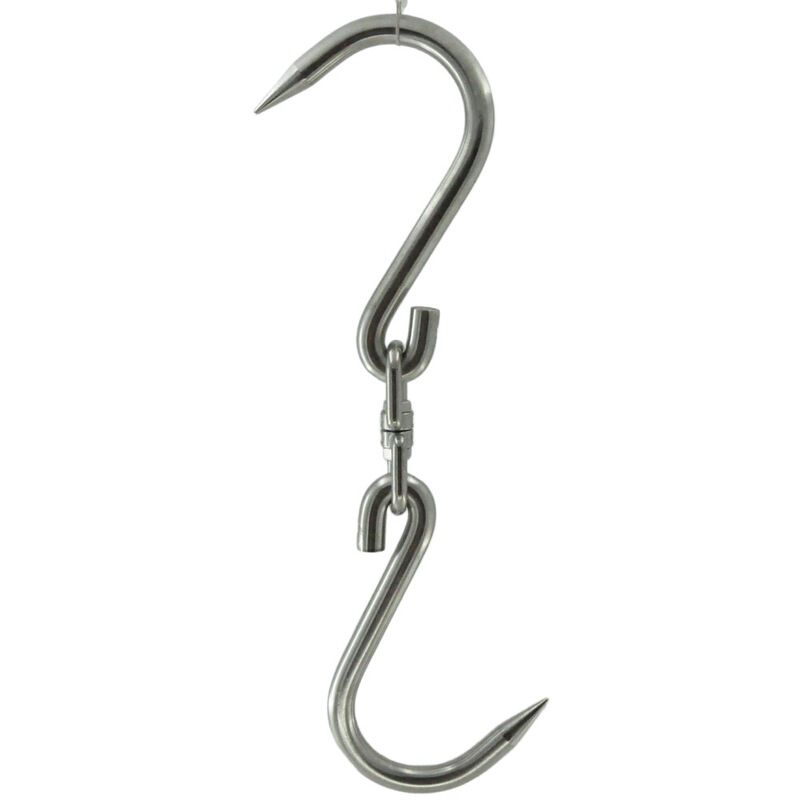 S-Hook Meat Hook, Meat Hook for Roasting Camel, Thickened 20mm Meat Hook, Stainless Steel Thickened Meat Hook, Beef Hanging Hook, Pig Hanging Hook S-Hook Meat Hook, Meat Hook for Roasting Camel, Thickened 20mm Meat Hook, Stainless Steel Thickened Meat Hook, Beef Hanging Hook, Pig Hanging Hook