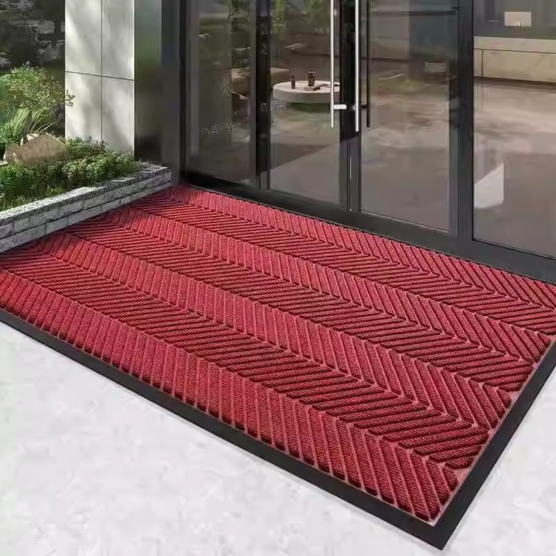 Welcome to the Door Carpet Welcome Door Mat Entry Commercial Shop Hotel Entrance Elevator Square Water Absorption