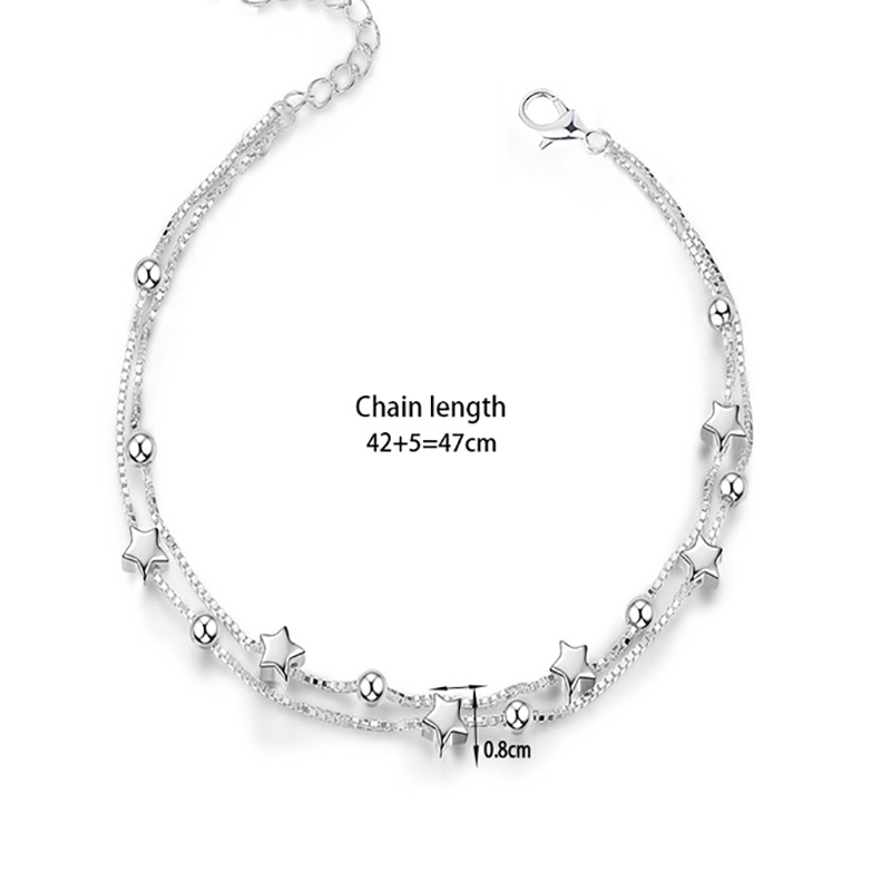 New style accessories, light luxury, niche design, star necklace, daily fashion, women's collarbone chain, neck chain_voghion.com