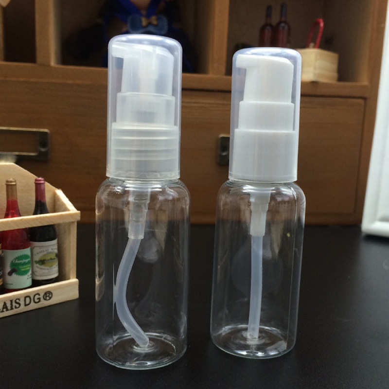 30ml short duckbill empty spray bottle hand sanitizer emulsion 60ml paste bottle 50ml press squeeze 100ml