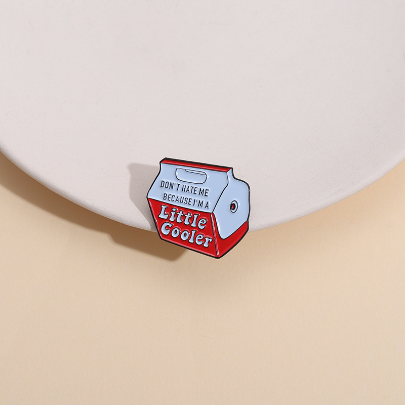 Letter Pattern Cartoon Style Pin Letter Alloy Plating Unisex Brooches