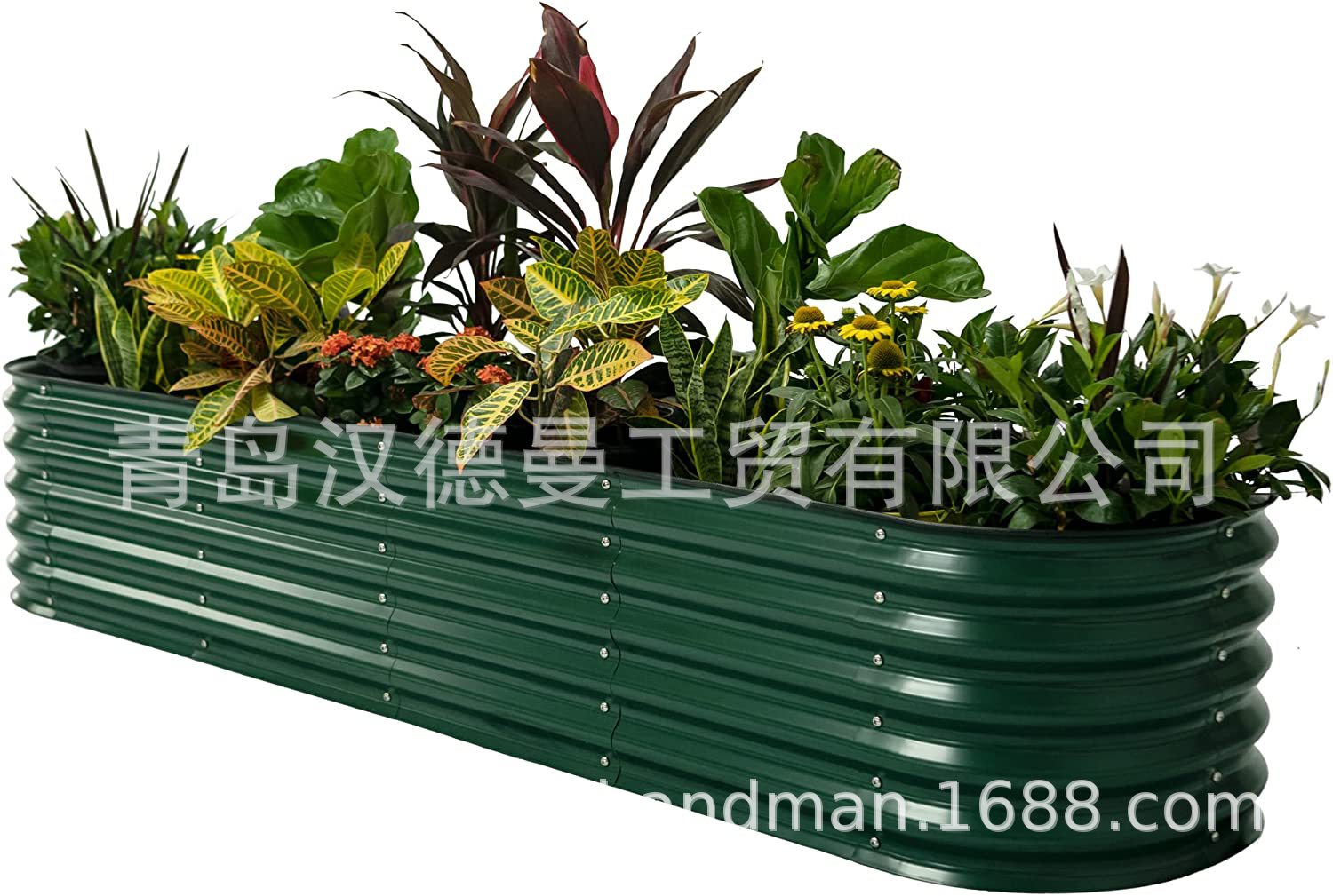 8*4*2 feet to move galvanized plate flower box