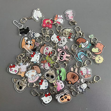 亚克力动漫钥匙扣卡通图案挂件周边小挂件钥匙链批发学生书包挂件