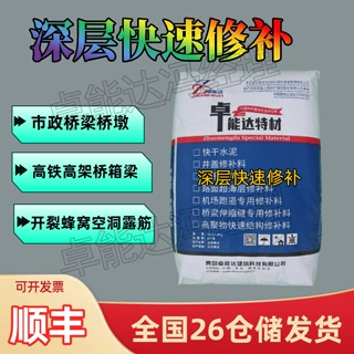 山东青岛高铁高架桥梁水泥混凝土开裂蜂窝空洞漏筋深层快速修补料