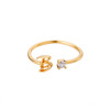 Golden ring with letters, hair accessory, Aliexpress, 18 carat, wholesale