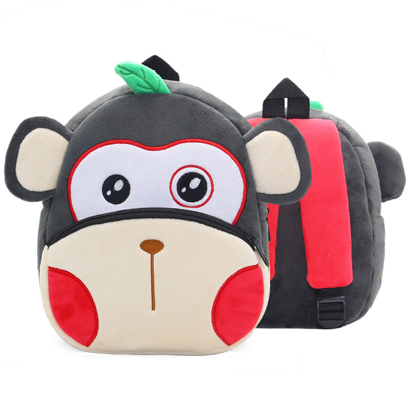 2026 nueva agencia transfronteriza 1 serie de zoológicos lindas mochilas de peluche de dibujos animados