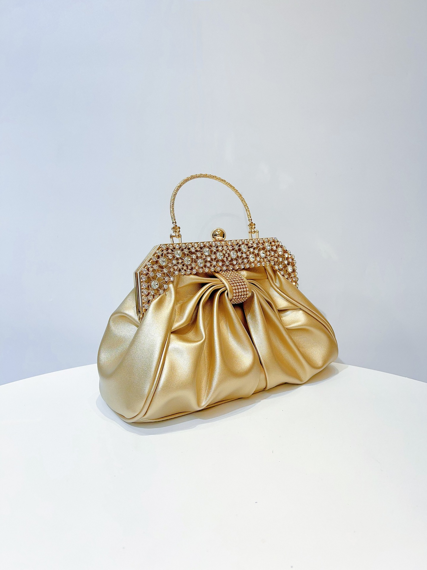 Modische Abendtasche Mit Strasssteinen Für Partys_voghion.com