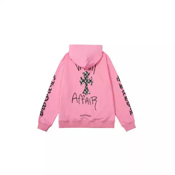 25 New Models of Chrome Hearts Hoodies with Cross and Horseshoe Designs for Couples, Factory Wholesale