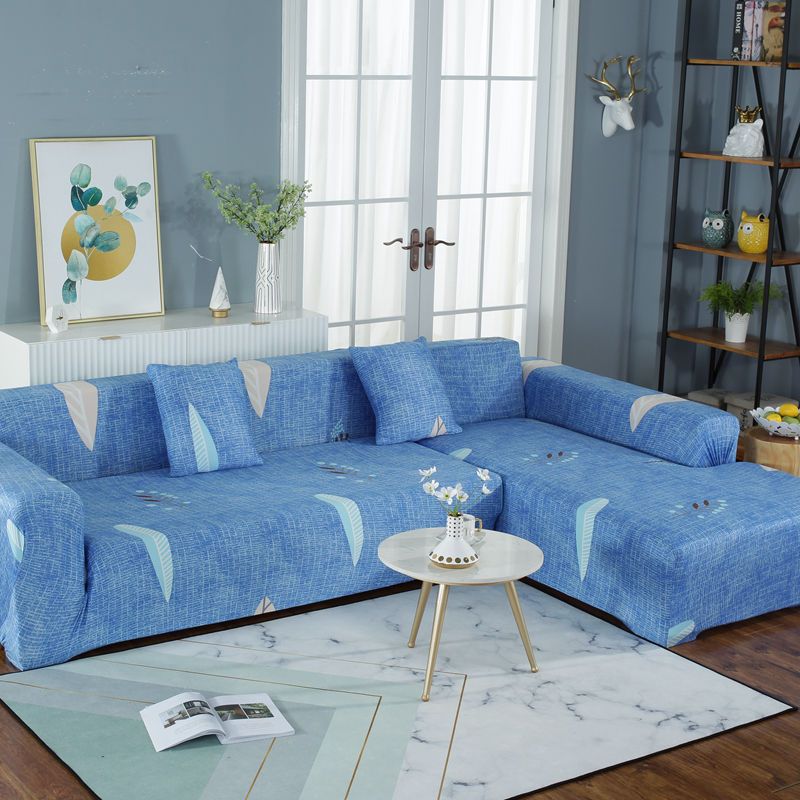 Elástico cubierta completa perezosa cubierta de sofá cubierta de cuatro estaciones toalla general piel de tela simple cubierta de sofá