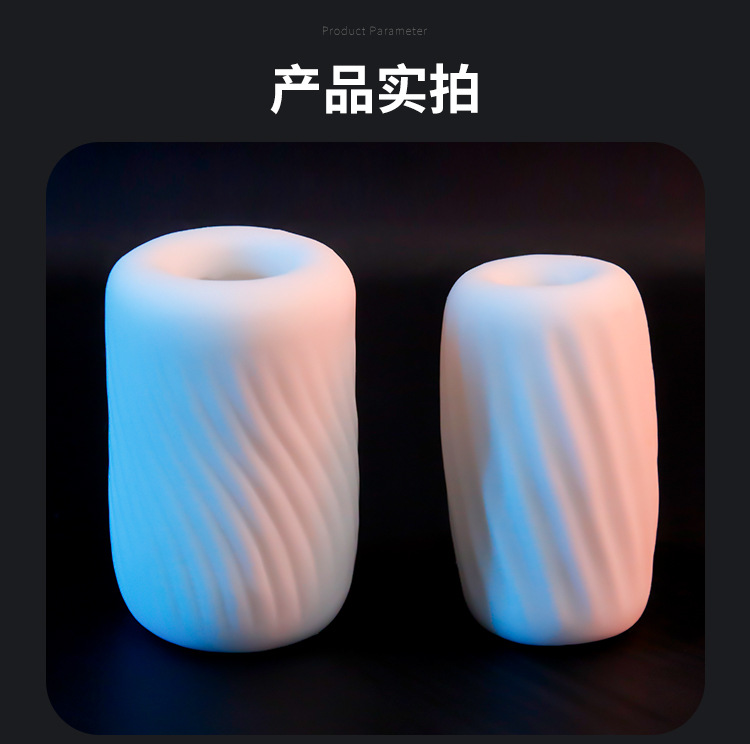 Jiuai Aircraft Egg Male Masturbator, Manual TPE Stroker, Hidden Portable Design — detail image 32